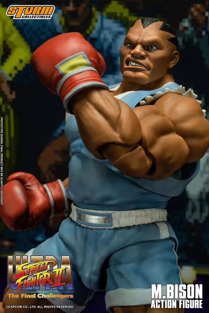 Ultra Street Fighter II: The Final Challengers Actionfigur 1/12 Balrog 17 cm Produktfoto