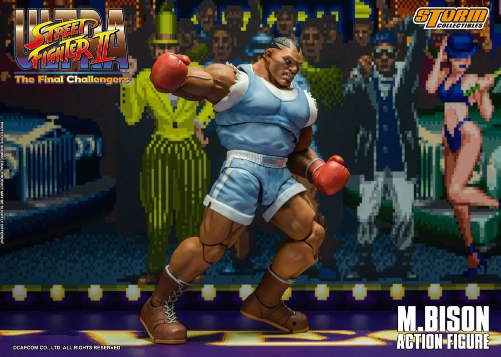 Ultra Street Fighter II: The Final Challengers Actionfigur 1/12 Balrog 17 cm Produktfoto