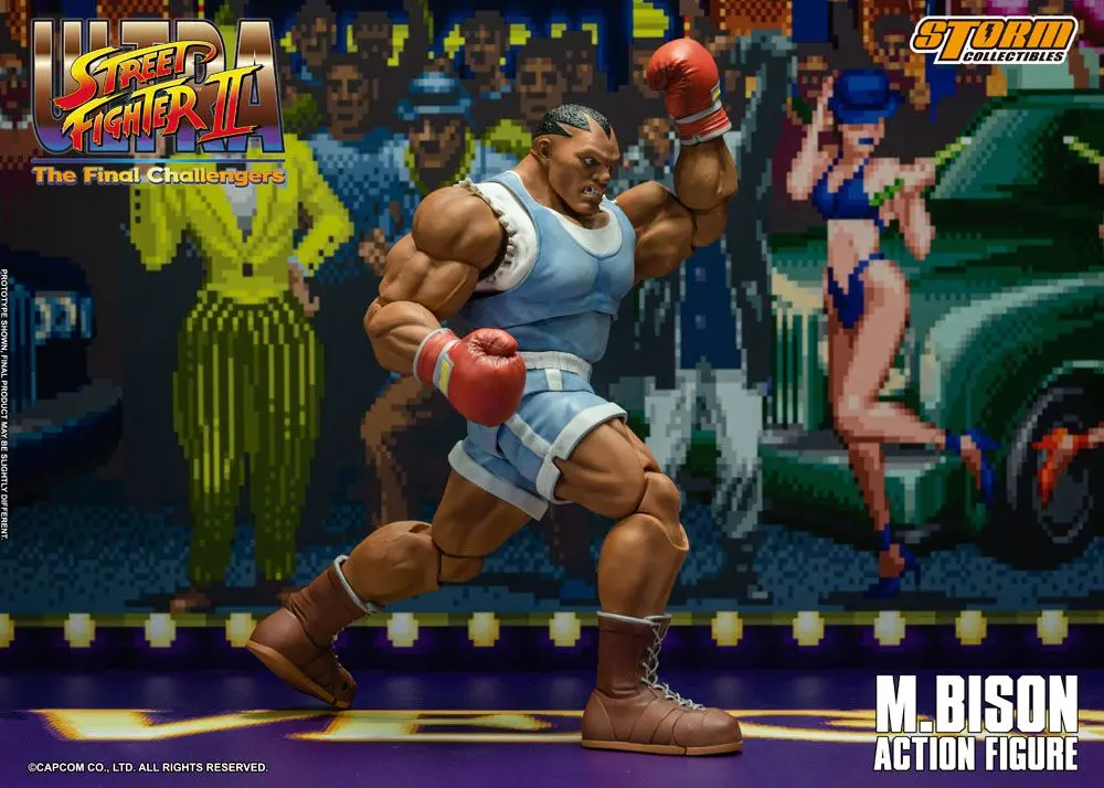 Ultra Street Fighter II: The Final Challengers Actionfigur 1/12 Balrog 17 cm Produktfoto