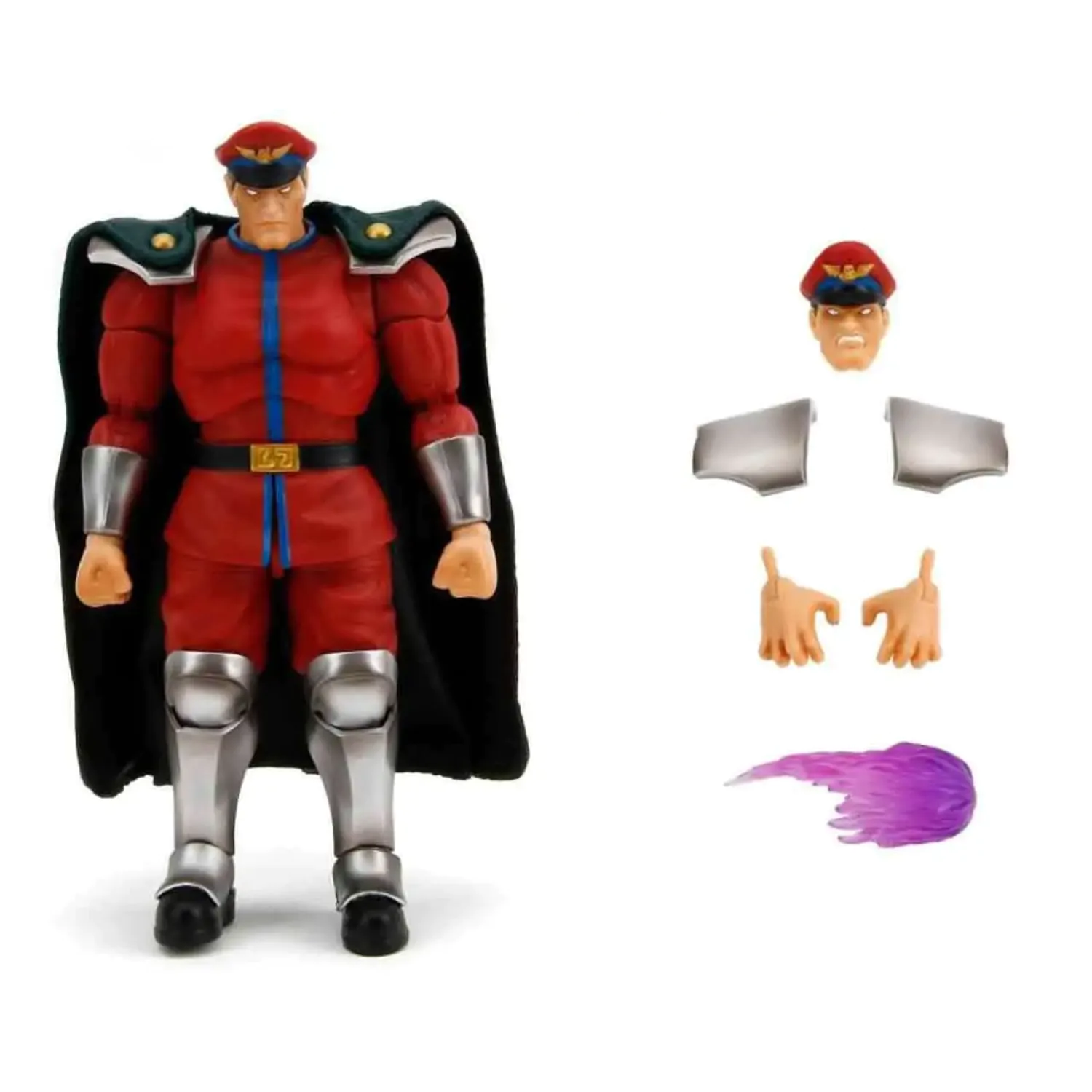 Ultra Street Fighter II: The Final Challengers Actionfigur 1/12 Bison 15 cm Produktfoto