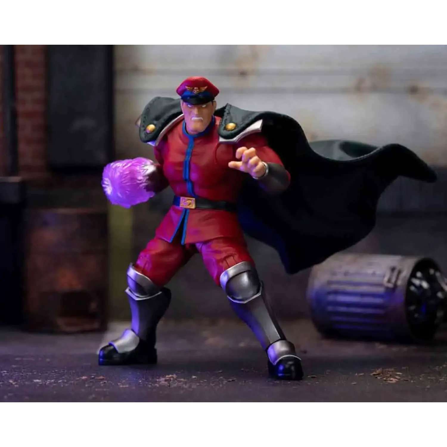 Ultra Street Fighter II: The Final Challengers Actionfigur 1/12 Bison 15 cm Produktfoto