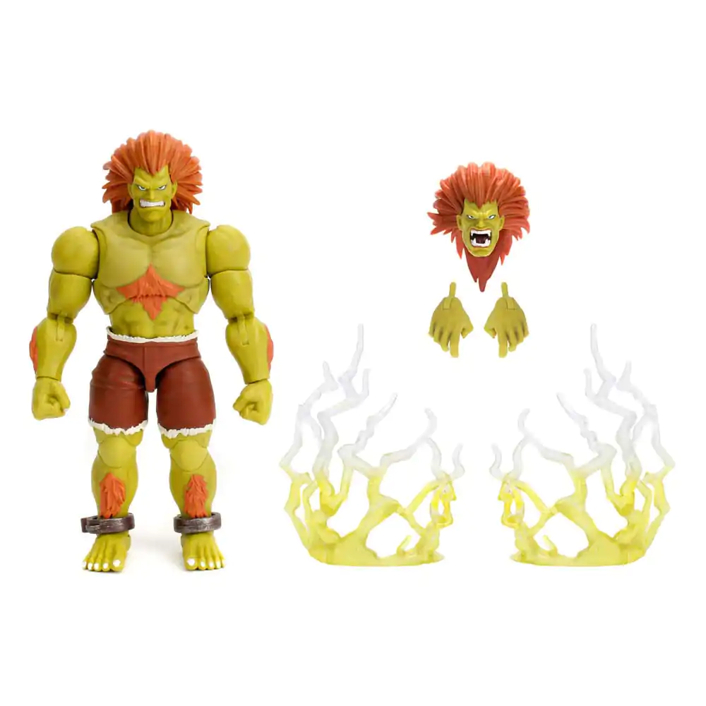 Ultra Street Fighter II: The Final Challengers Actionfigur 1/12 Blanka 19 cm Produktfoto