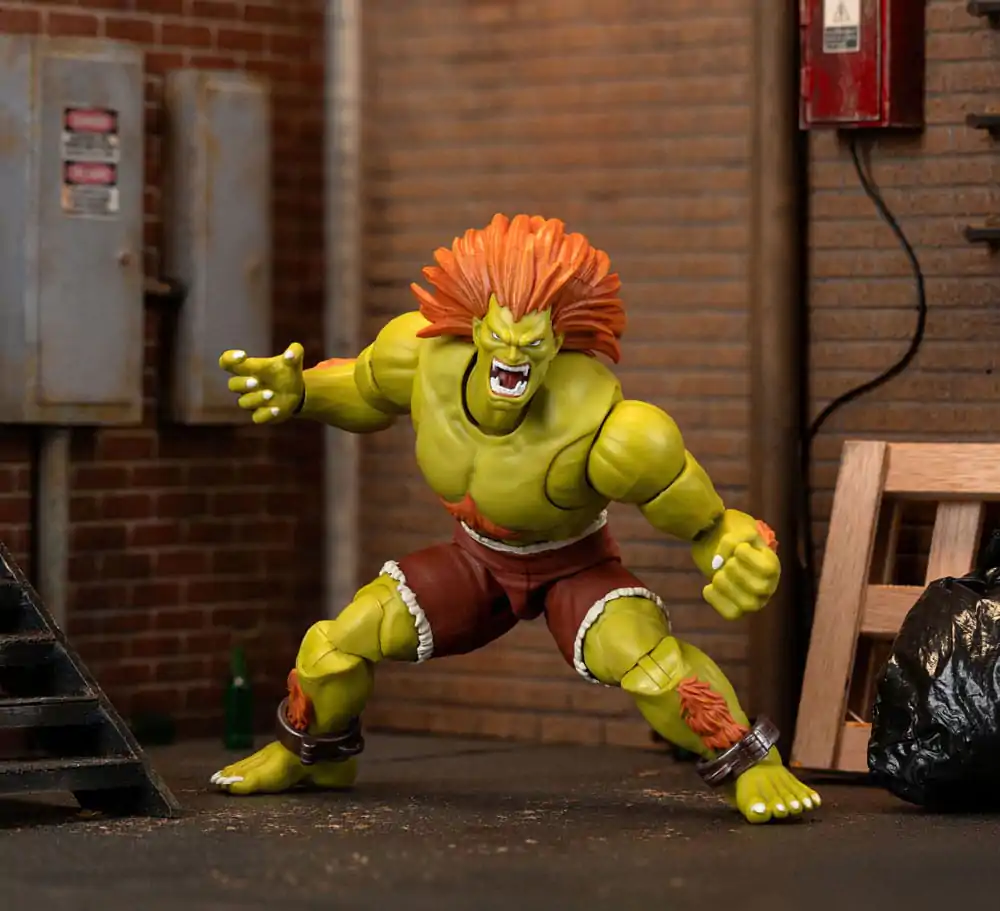 Ultra Street Fighter II: The Final Challengers Actionfigur 1/12 Blanka 19 cm Produktfoto