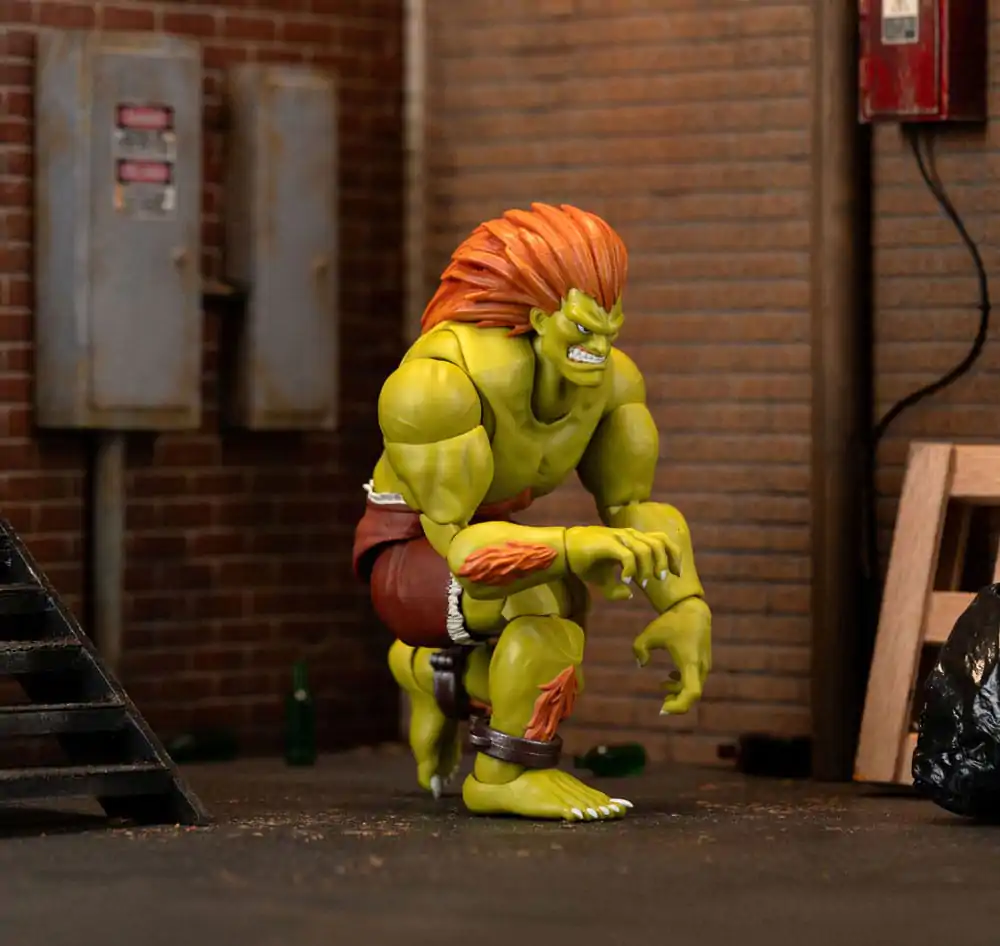 Ultra Street Fighter II: The Final Challengers Actionfigur 1/12 Blanka 19 cm Produktfoto