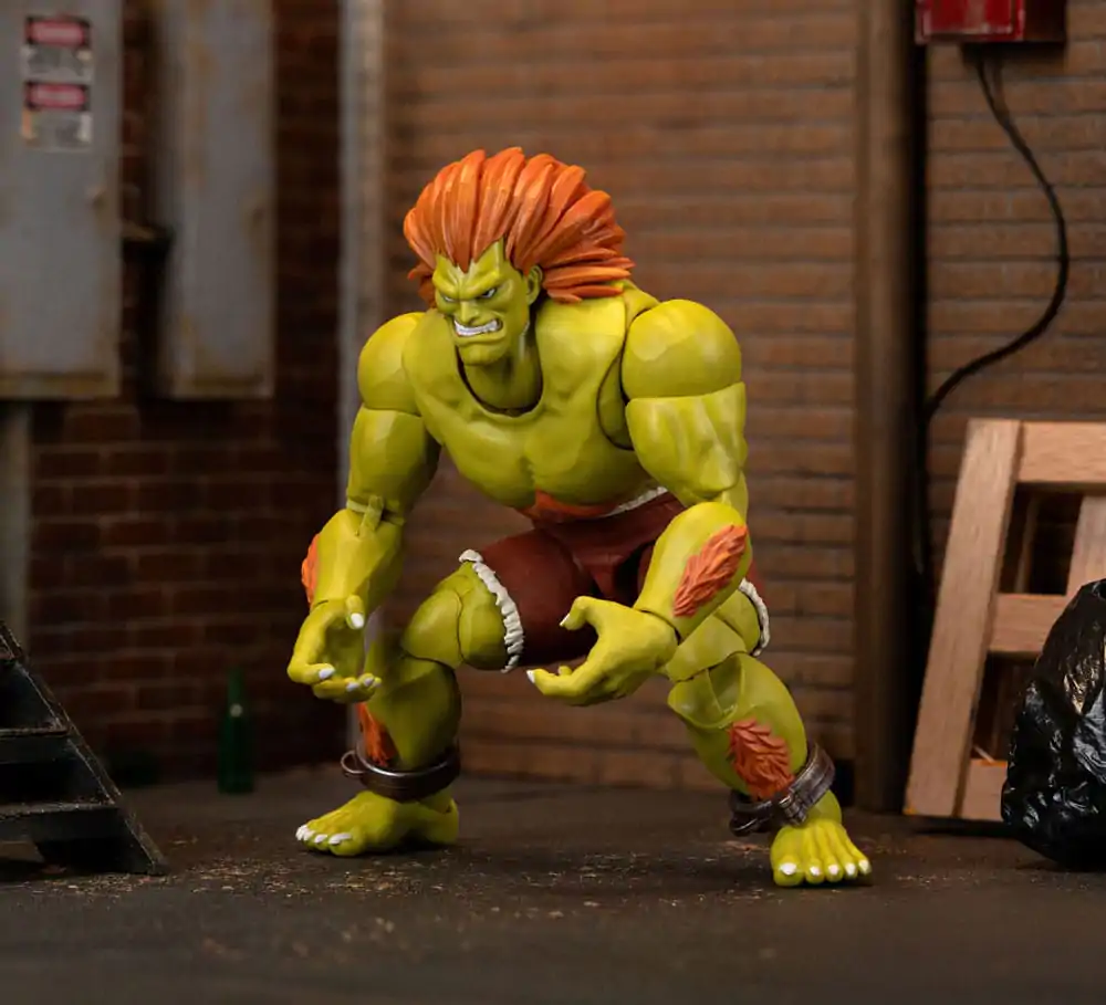 Ultra Street Fighter II: The Final Challengers Actionfigur 1/12 Blanka 19 cm Produktfoto