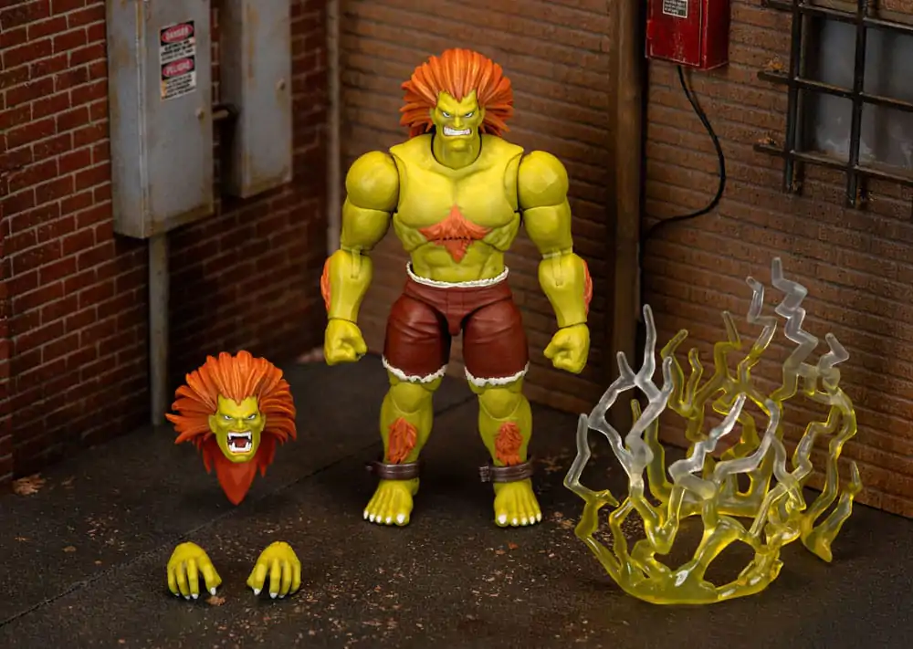 Ultra Street Fighter II: The Final Challengers Actionfigur 1/12 Blanka 19 cm Produktfoto