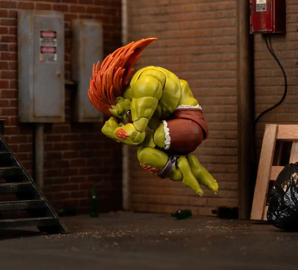 Ultra Street Fighter II: The Final Challengers Actionfigur 1/12 Blanka 19 cm Produktfoto