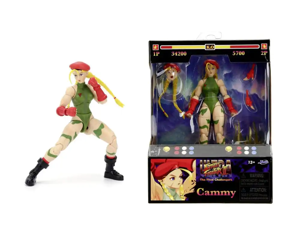 Ultra Street Fighter II: The Final Challengers Actionfigur 1/12 Cammy 15 cm Produktfoto