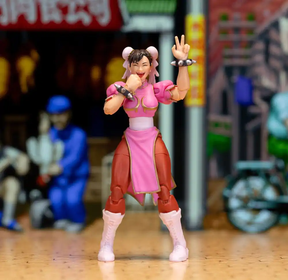 Ultra Street Fighter II: The Final Challengers Actionfigur 1/12 Chun-Li Player 2 Deluxe Ver. 15 cm Produktfoto