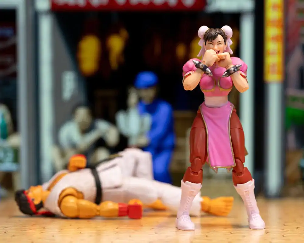 Ultra Street Fighter II: The Final Challengers Actionfigur 1/12 Chun-Li Player 2 Deluxe Ver. 15 cm Produktfoto