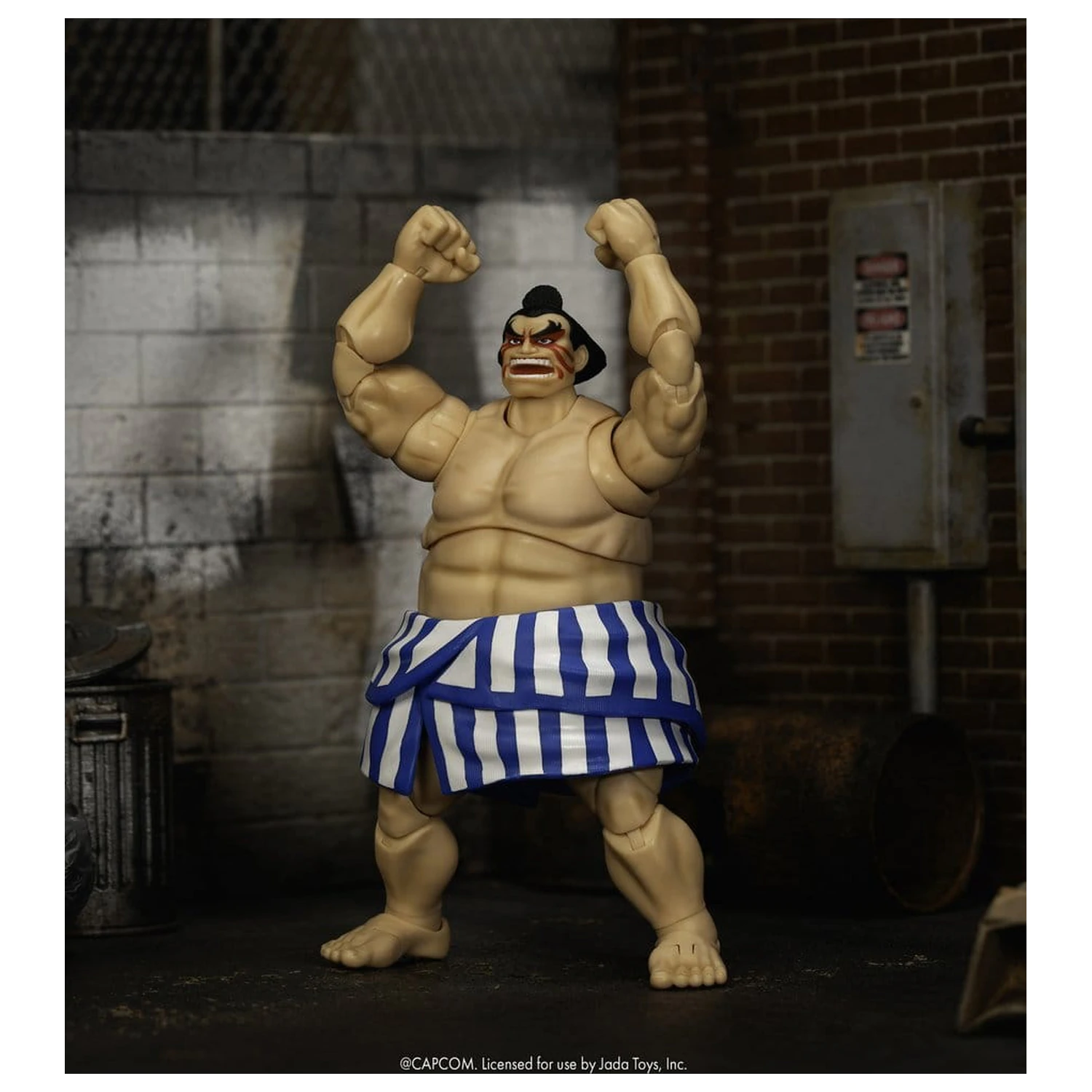 Ultra Street Fighter II: The Final Challengers Actionfigur 1/12 E. Honda 16 cm Produktfoto