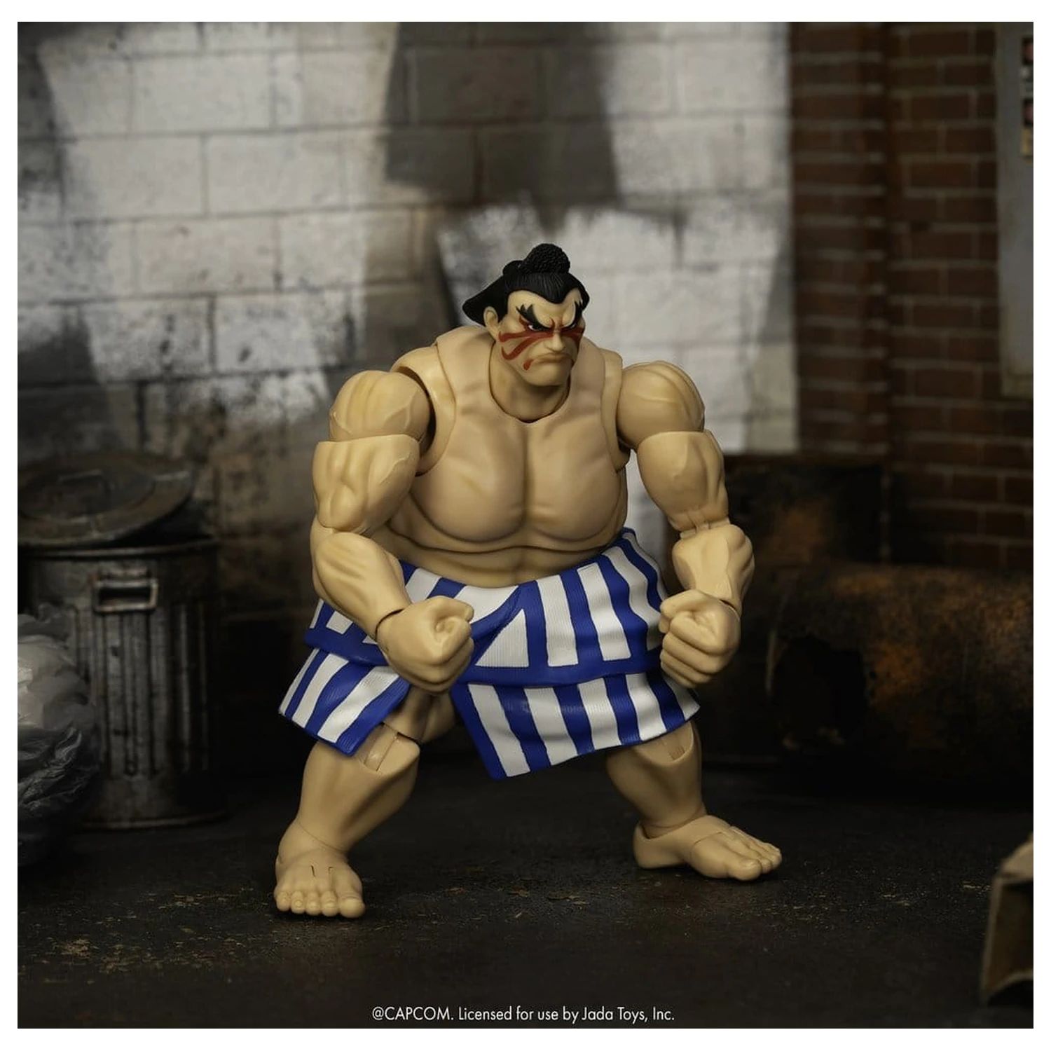 Ultra Street Fighter II: The Final Challengers Actionfigur 1/12 E. Honda 16 cm Produktfoto
