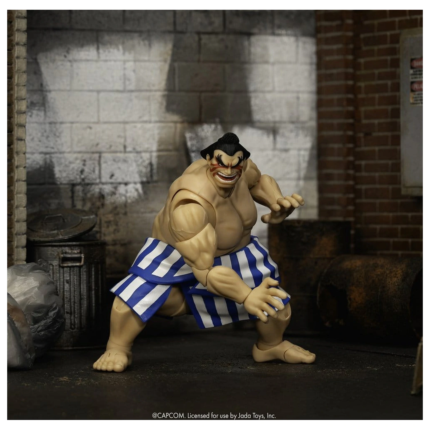 Ultra Street Fighter II: The Final Challengers Actionfigur 1/12 E. Honda 16 cm Produktfoto