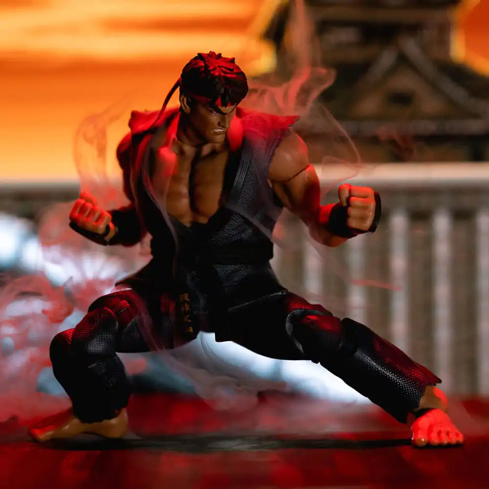 Ultra Street Fighter II: The Final Challengers Actionfigur 1/12 Evil Ryu SDCC 2023 Exclusive 15 cm termékfotó