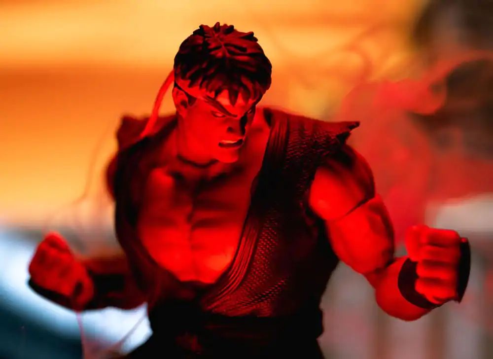 Ultra Street Fighter II: The Final Challengers Actionfigur 1/12 Evil Ryu SDCC 2023 Exclusive 15 cm termékfotó