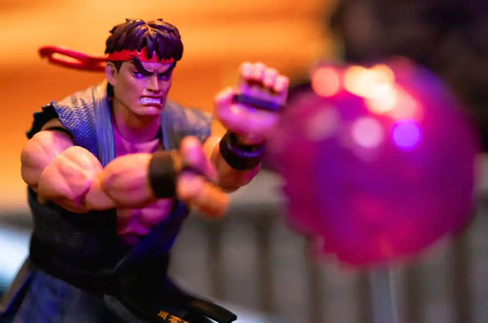 Ultra Street Fighter II: The Final Challengers Actionfigur 1/12 Evil Ryu SDCC 2023 Exclusive 15 cm termékfotó