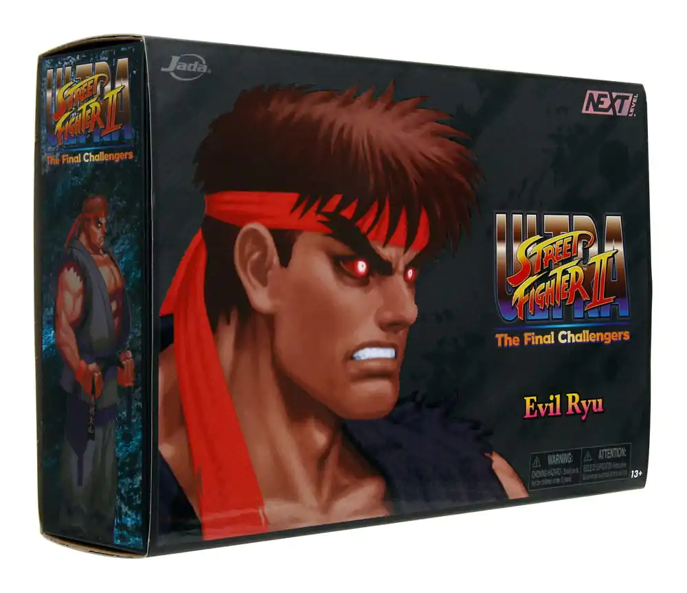 Ultra Street Fighter II: The Final Challengers Actionfigur 1/12 Evil Ryu SDCC 2023 Exclusive 15 cm termékfotó