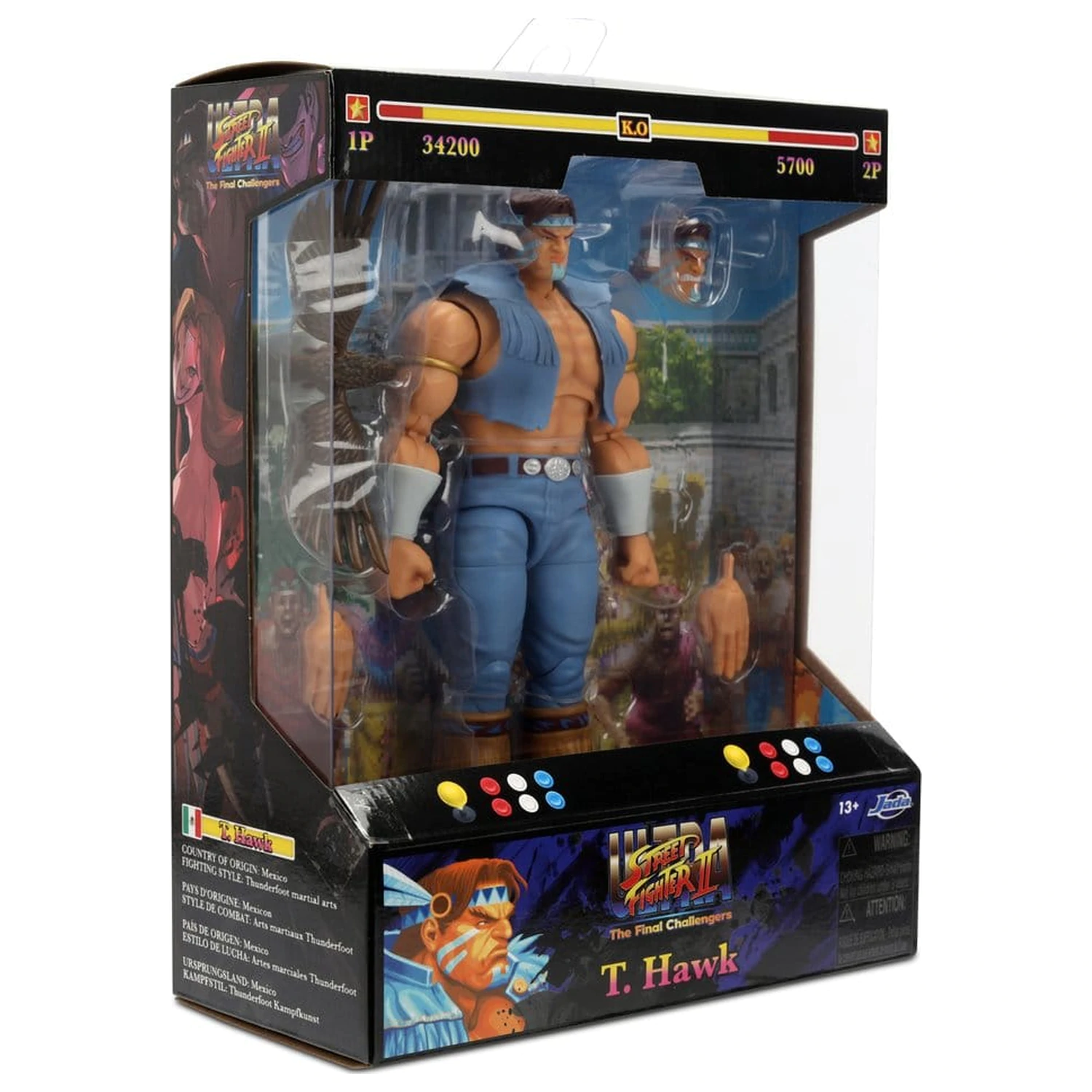 Ultra Street Fighter II: The Final Challengers Actionfigur 1/12 Hawk 20 cm Produktfoto