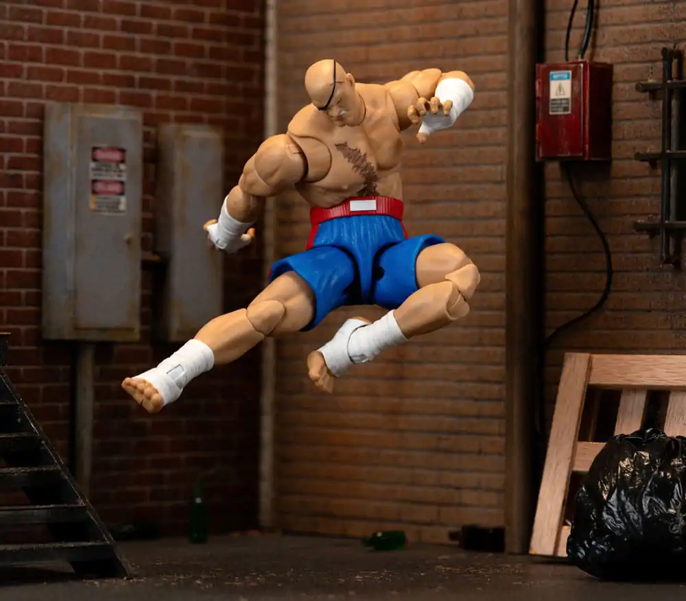 Ultra Street Fighter II: The Final Challengers Action Figur 1/12 Sagat 19 cm Produktfoto