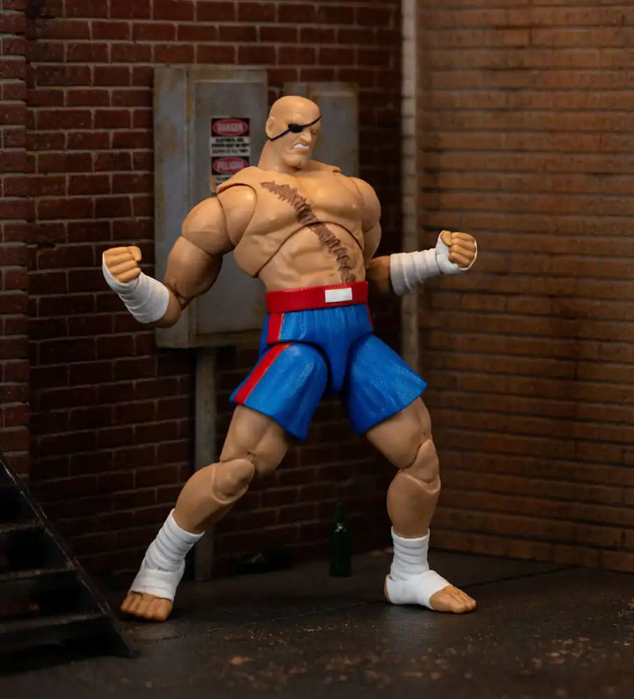 Ultra Street Fighter II: The Final Challengers Action Figur 1/12 Sagat 19 cm Produktfoto