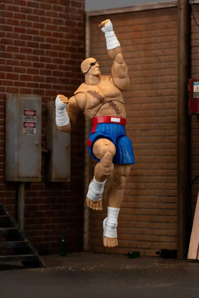 Ultra Street Fighter II: The Final Challengers Action Figur 1/12 Sagat 19 cm Produktfoto