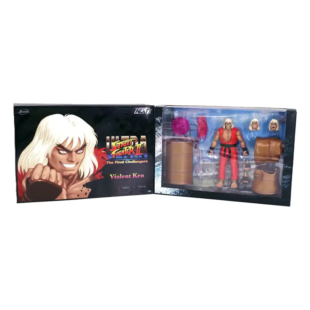 Ultra Street Fighter II: The Final Challengers Actionfigur 1/12 Violent Ken Next Level SDCC 2024 Exclusive 15 cm Produktfoto