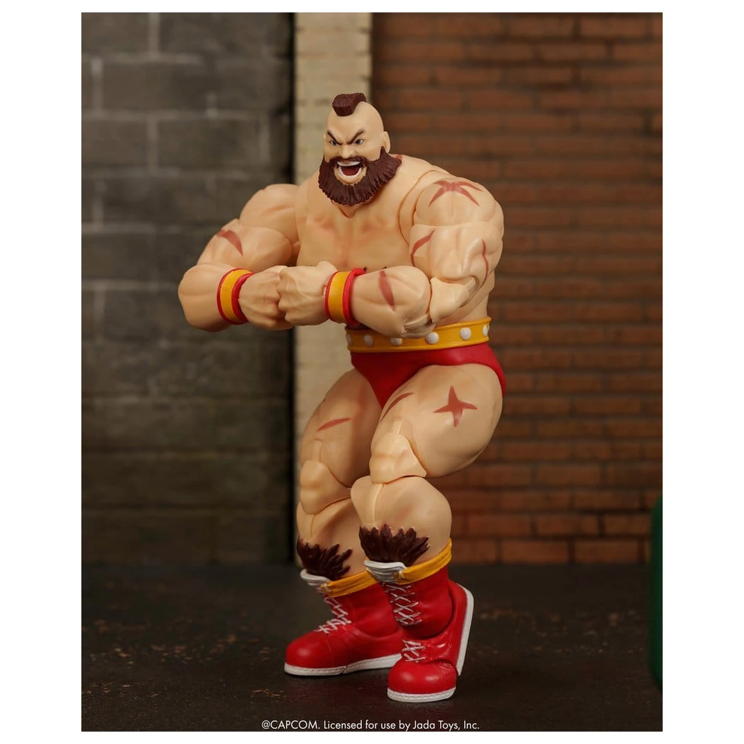 Ultra Street Fighter II: The Final Challengers Actionfigur 1/12 Zangief 18 cm Produktfoto