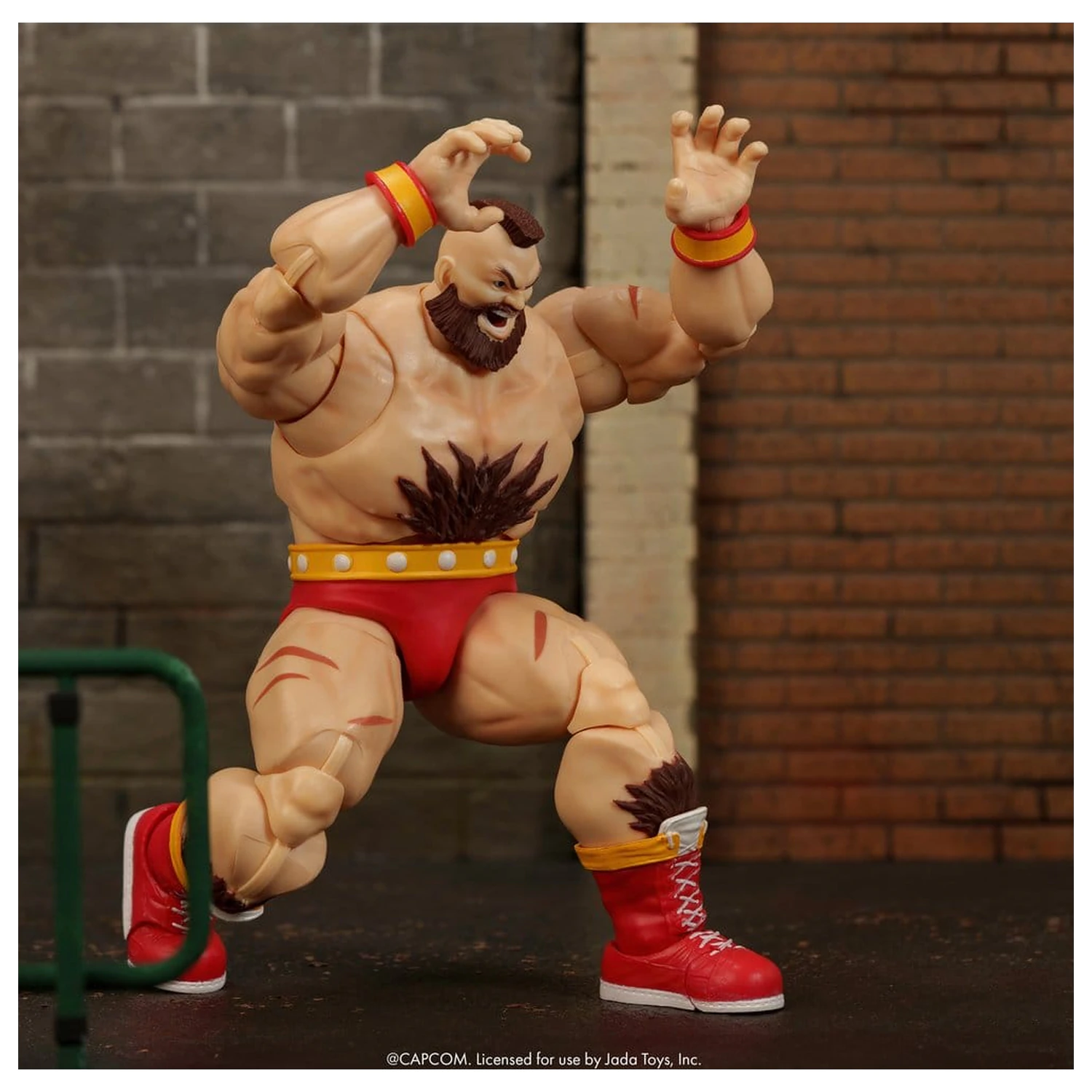 Ultra Street Fighter II: The Final Challengers Actionfigur 1/12 Zangief 18 cm Produktfoto