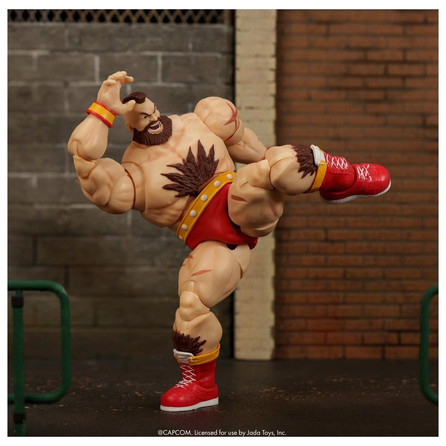 Ultra Street Fighter II: The Final Challengers Actionfigur 1/12 Zangief 18 cm Produktfoto