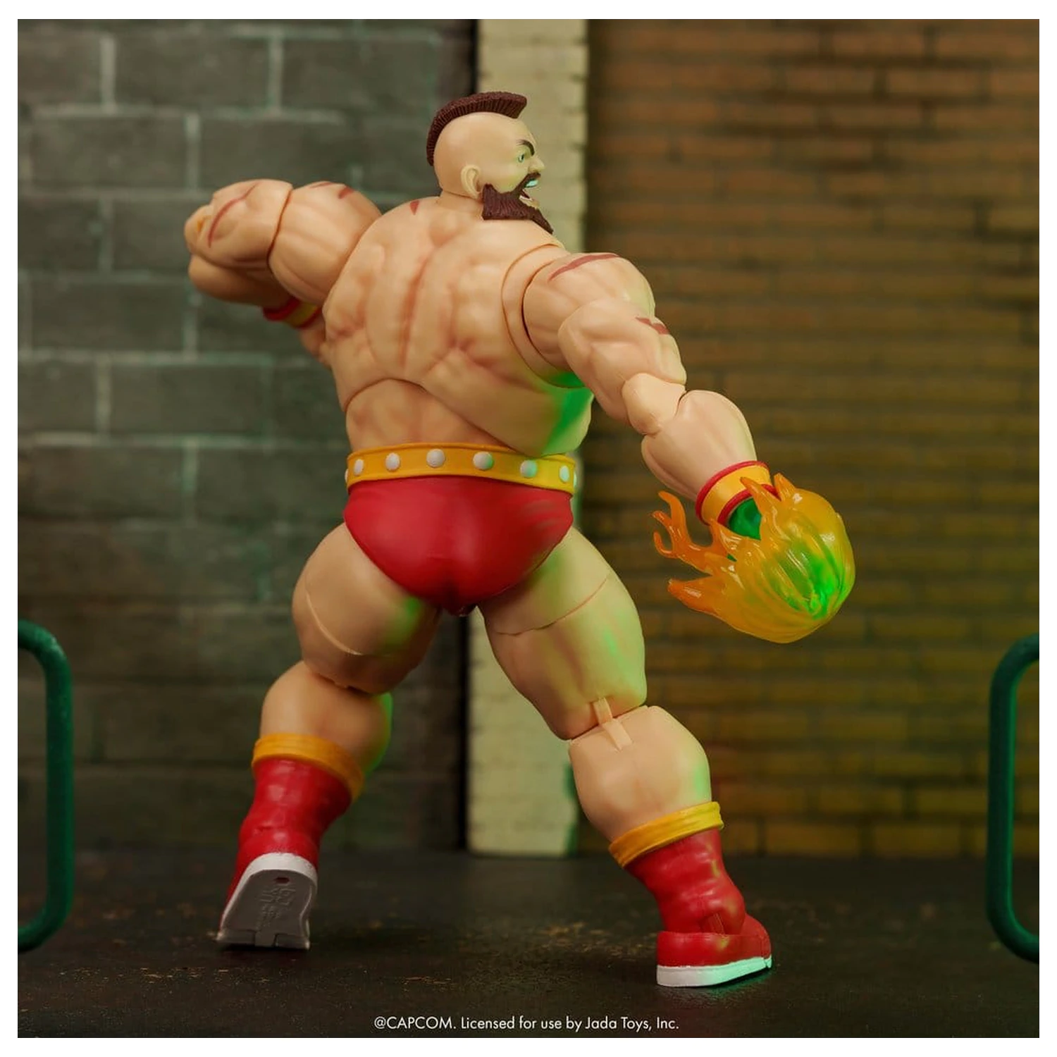Ultra Street Fighter II: The Final Challengers Actionfigur 1/12 Zangief 18 cm Produktfoto