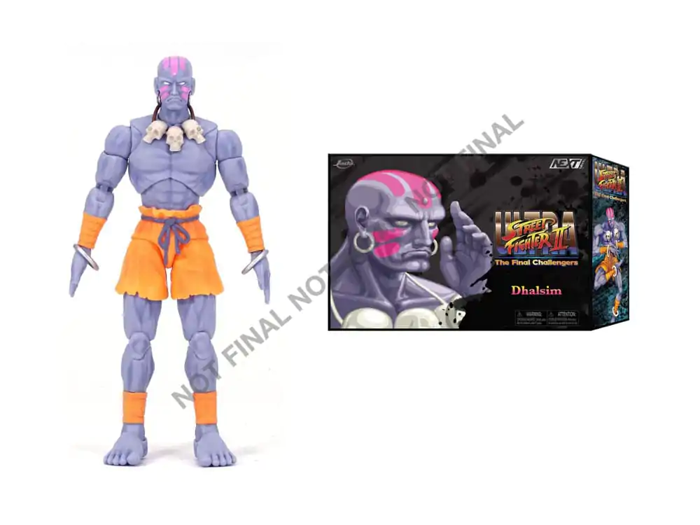 Ultra Street Fighter II: The Final Challengers Actionfigur 1/12 Dhalsim Deluxe 15 cm Produktfoto