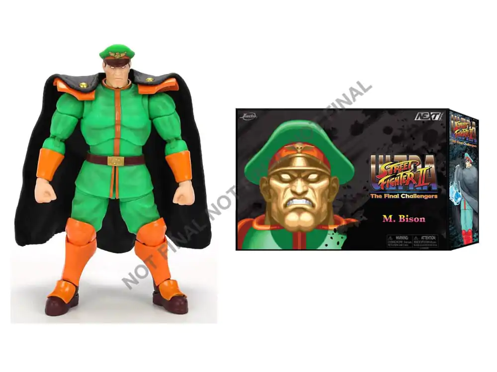 Ultra Street Fighter II: The Final Challengers Actionfigur 1/12 M. Bison Deluxe 15 cm Produktfoto