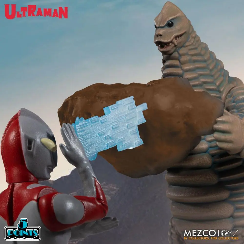 Ultraman 5 Points Actionfiguren Ultraman & Red King Boxed Set Produktfoto