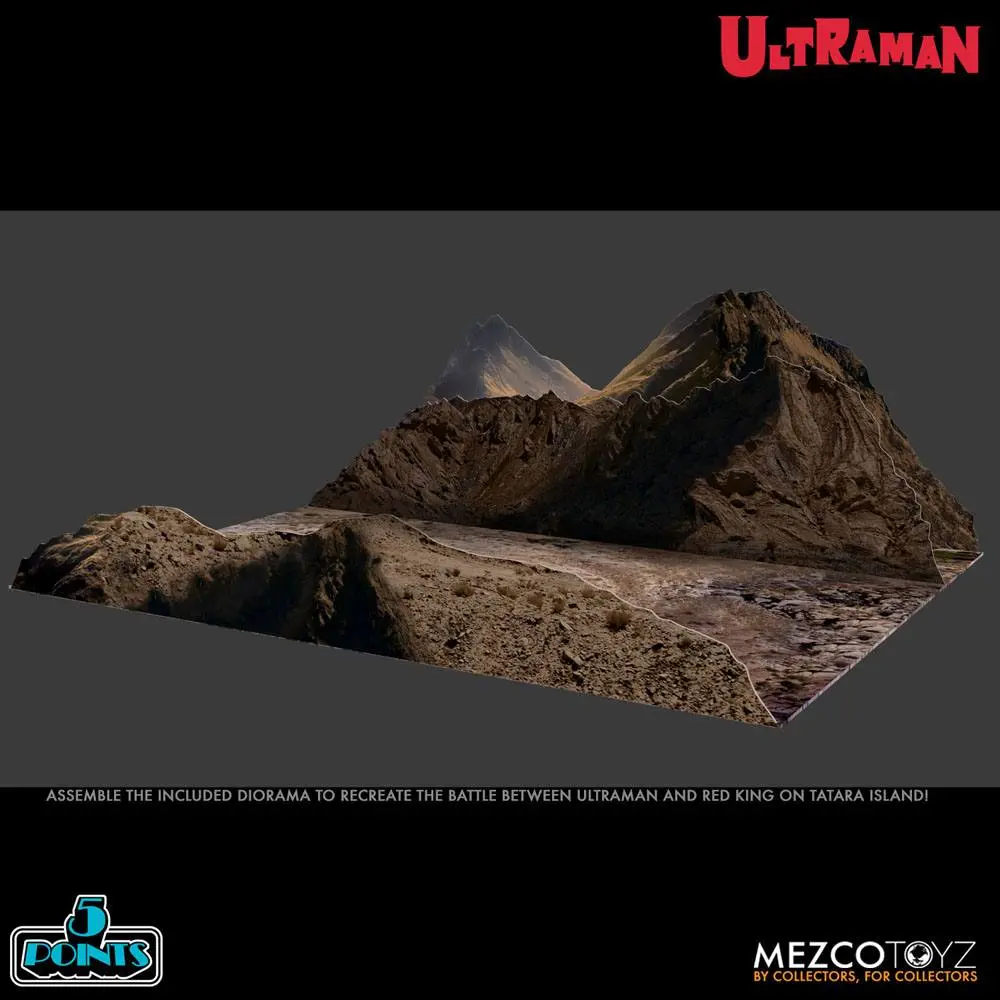 Ultraman 5 Points Actionfiguren Ultraman & Red King Boxed Set Produktfoto