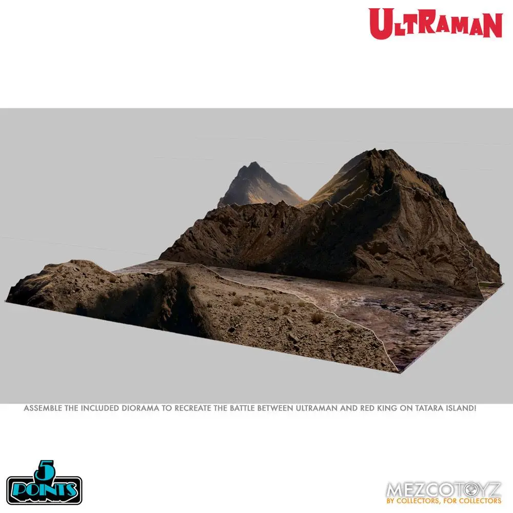 Ultraman 5 Points Actionfiguren Ultraman & Red King Boxed Set Produktfoto