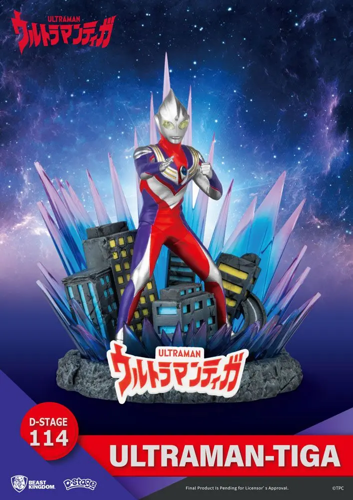 Ultraman D-Stage PVC Diorama Ultraman Tiga 15 cm Produktfoto