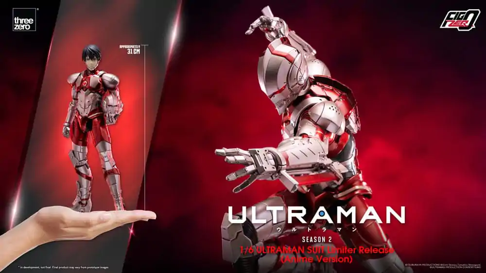 Ultraman FigZero Actionfigur 1/6 Ultraman Suit (Anime Version) Limited Release 31 cm Produktfoto