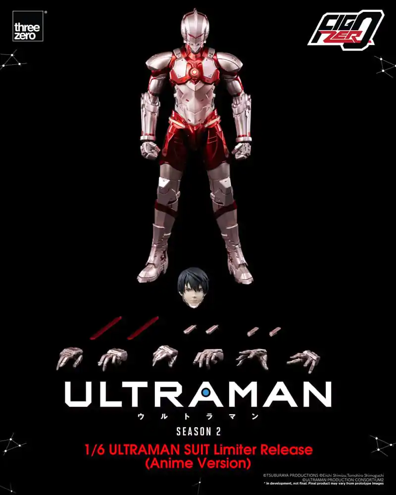 Ultraman FigZero Actionfigur 1/6 Ultraman Suit (Anime Version) Limited Release 31 cm Produktfoto