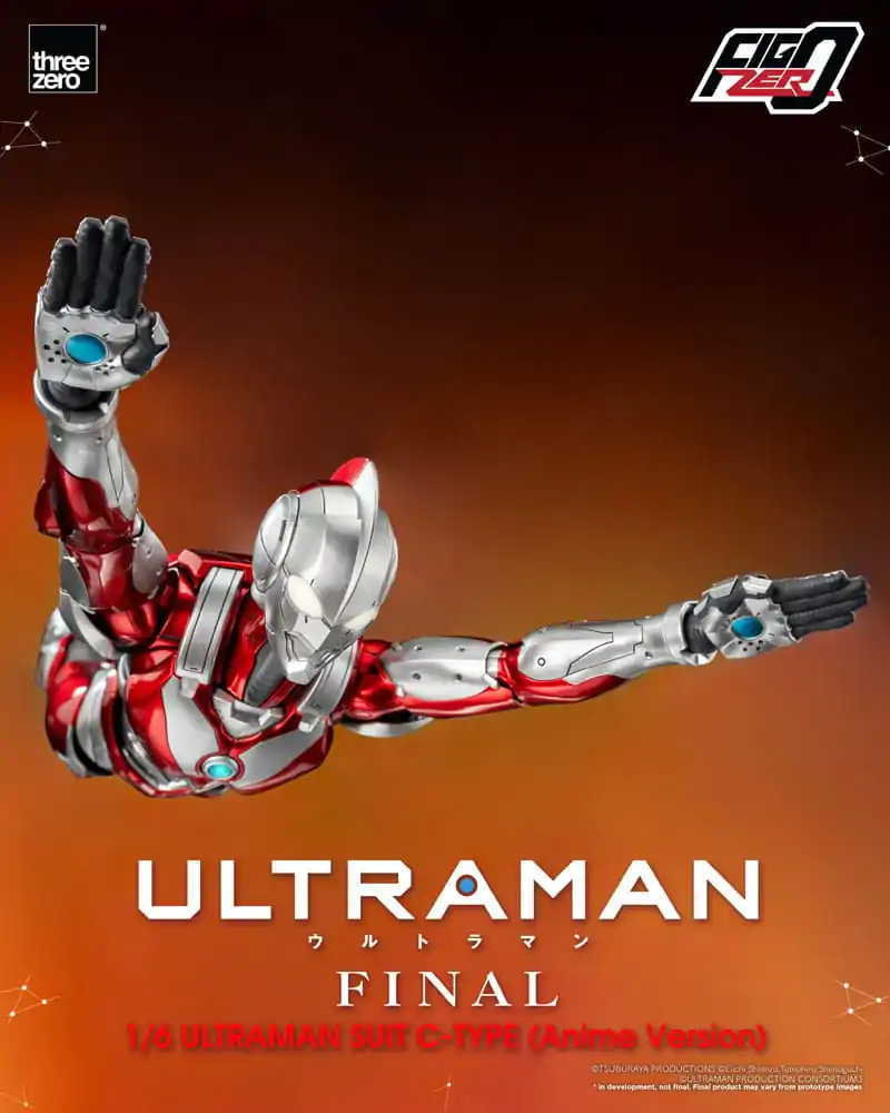 Ultraman FigZero Actionfigur 1/6 Ultraman Suit C-Type (Anime Version) 31 cm termékfotó