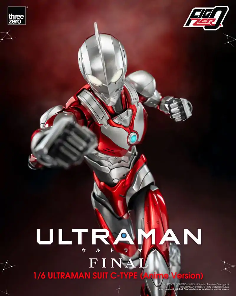 Ultraman FigZero Actionfigur 1/6 Ultraman Suit C-Type (Anime Version) 31 cm termékfotó