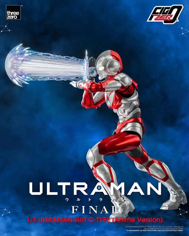 Ultraman FigZero Actionfigur 1/6 Ultraman Suit C-Type (Anime Version) 31 cm termékfotó