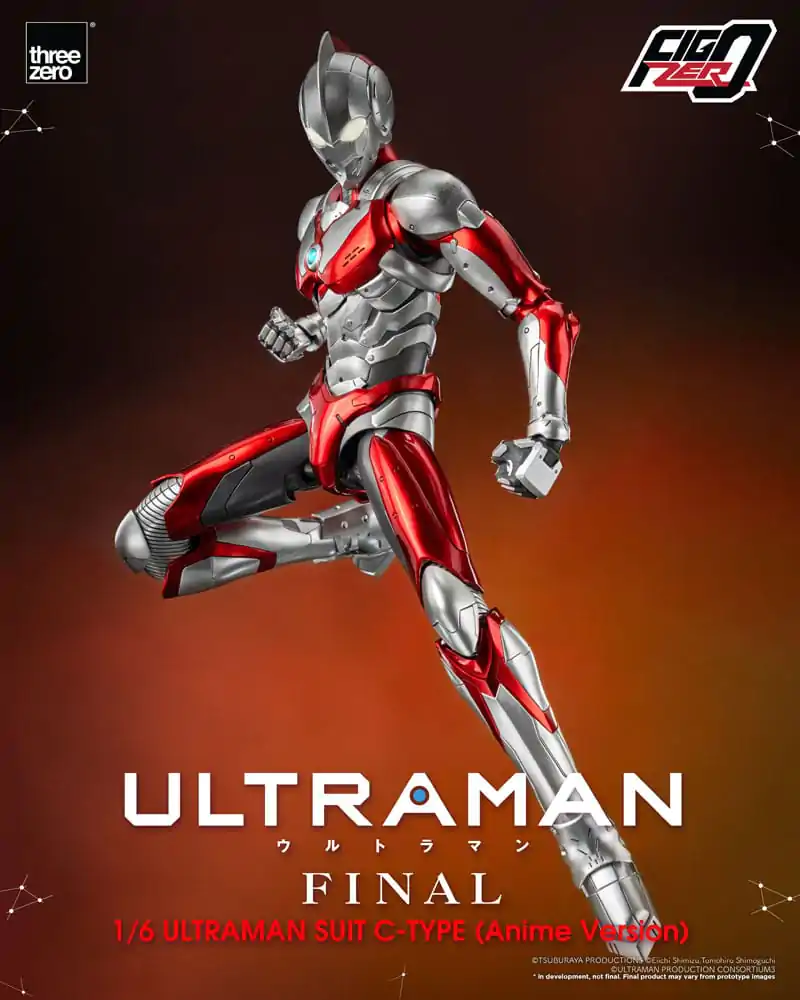 Ultraman FigZero Actionfigur 1/6 Ultraman Suit C-Type (Anime Version) 31 cm termékfotó