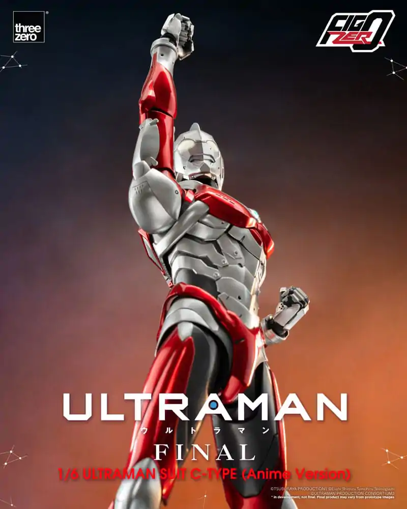 Ultraman FigZero Actionfigur 1/6 Ultraman Suit C-Type (Anime Version) 31 cm termékfotó