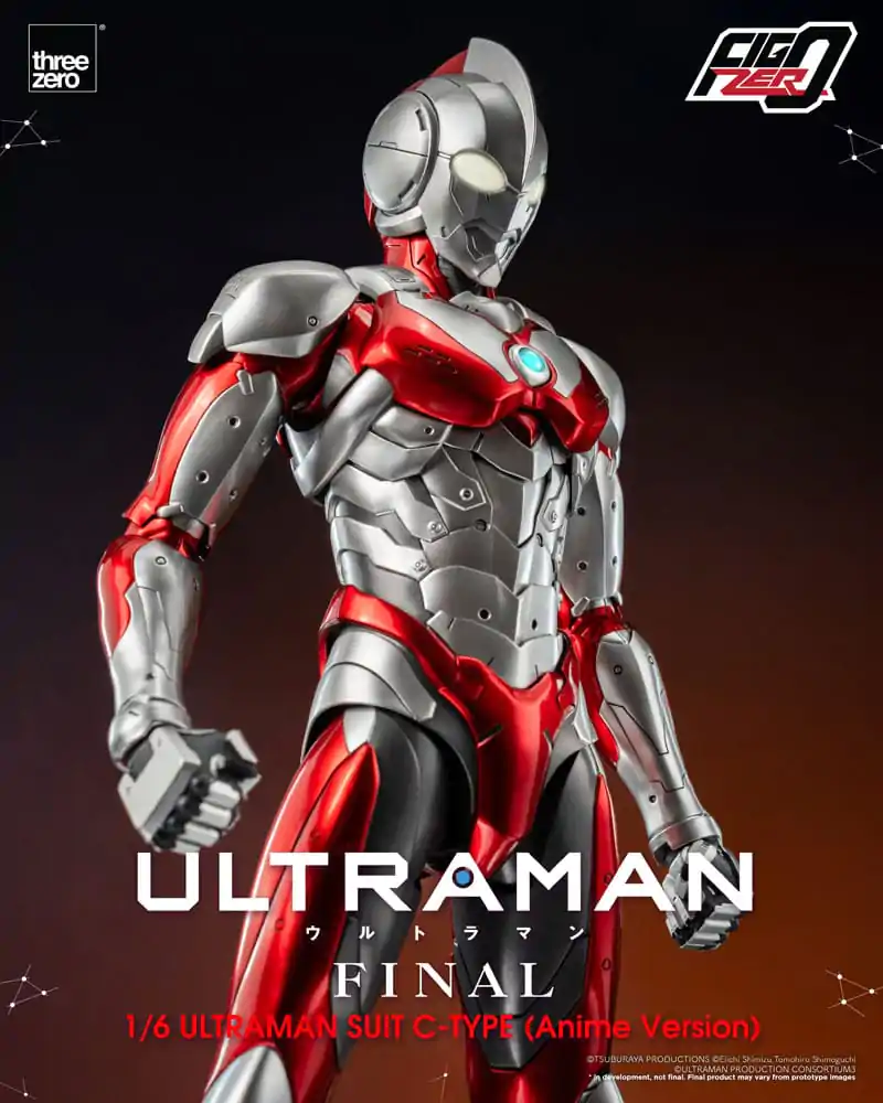 Ultraman FigZero Actionfigur 1/6 Ultraman Suit C-Type (Anime Version) 31 cm termékfotó