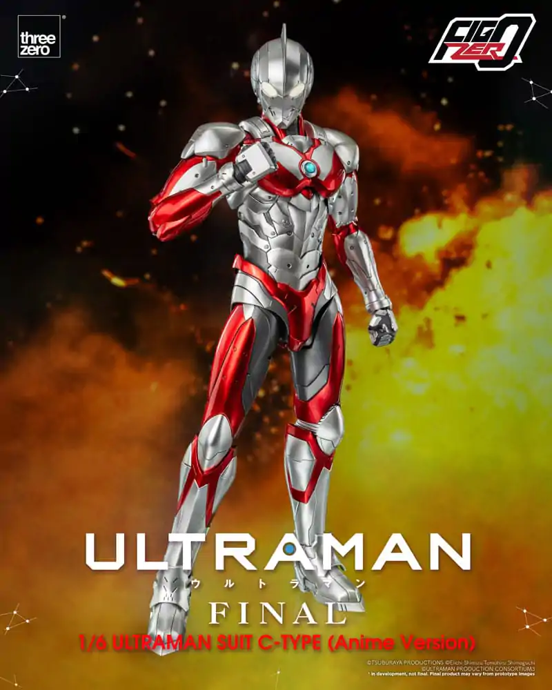 Ultraman FigZero Actionfigur 1/6 Ultraman Suit C-Type (Anime Version) 31 cm termékfotó