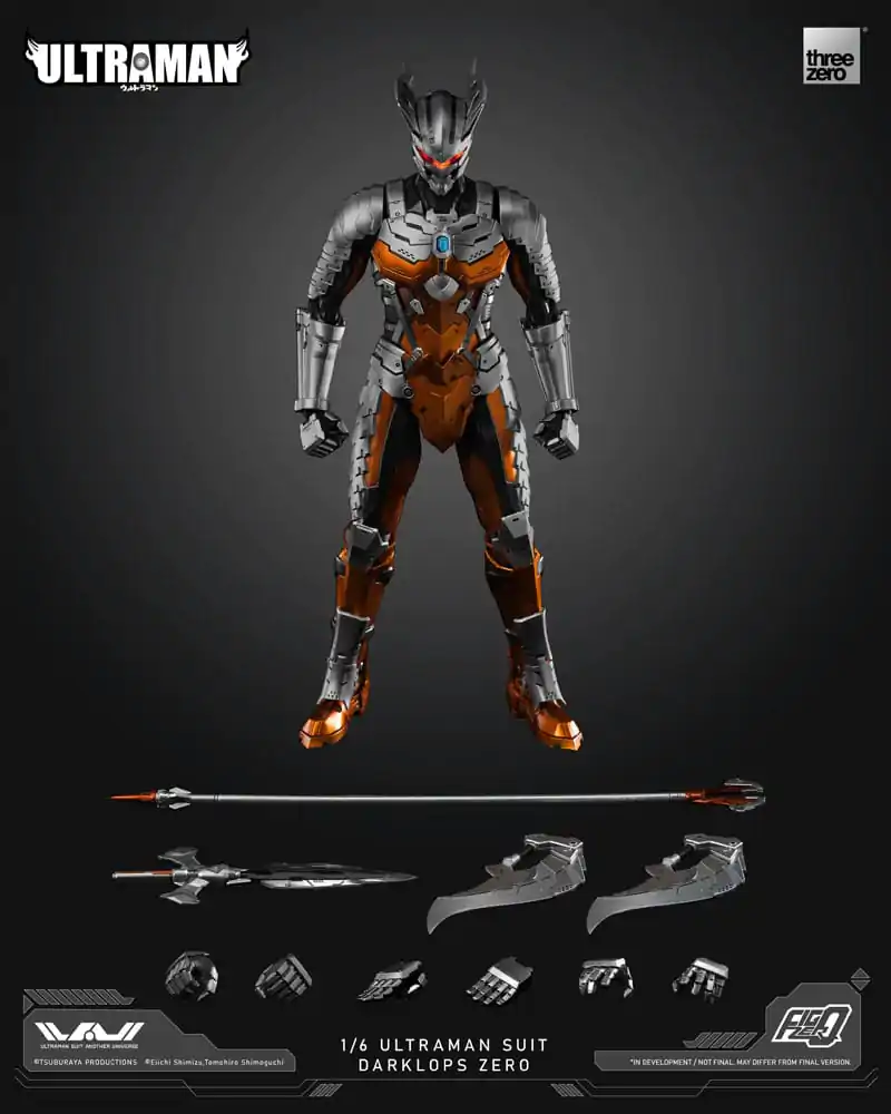 Ultraman FigZero Actionfigur 1/6 Ultraman Suit Darklops Zero 31 cm Produktfoto