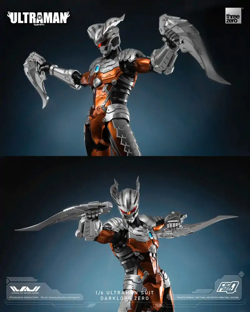 Ultraman FigZero Actionfigur 1/6 Ultraman Suit Darklops Zero 31 cm Produktfoto