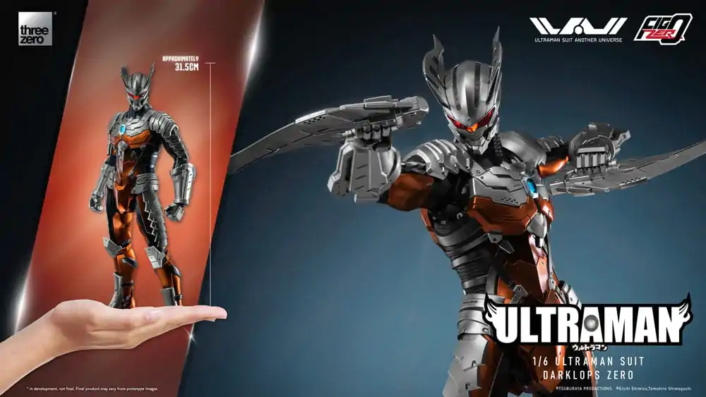 Ultraman FigZero Actionfigur 1/6 Ultraman Suit Darklops Zero 31 cm Produktfoto