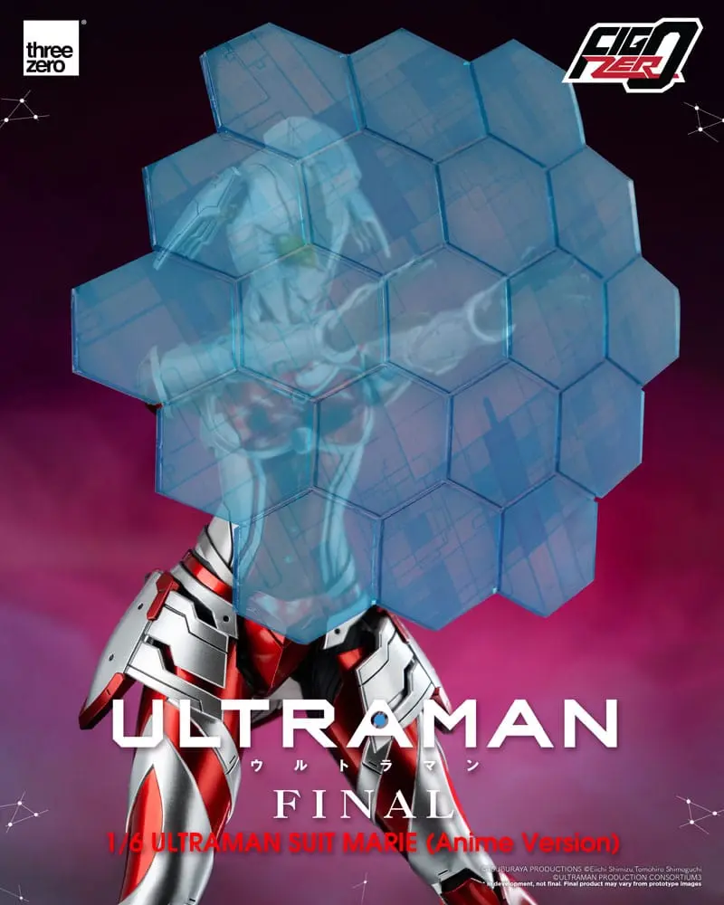 Ultraman FigZero Actionfigur 1/6 Ultraman Suit Marie (Anime Version) 35 cm Produktfoto
