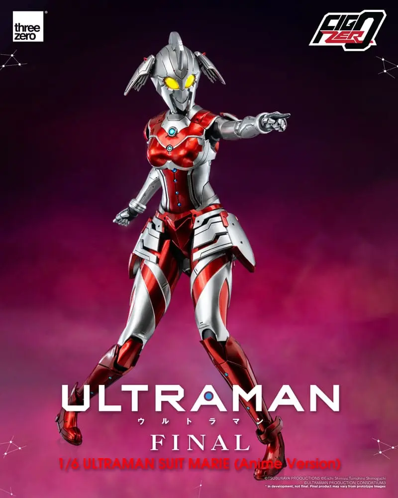 Ultraman FigZero Actionfigur 1/6 Ultraman Suit Marie (Anime Version) 35 cm Produktfoto